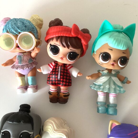 Bundle Lot of 10 LOL Surprise Series Dolls Without Accessories - Picture 3 of 6